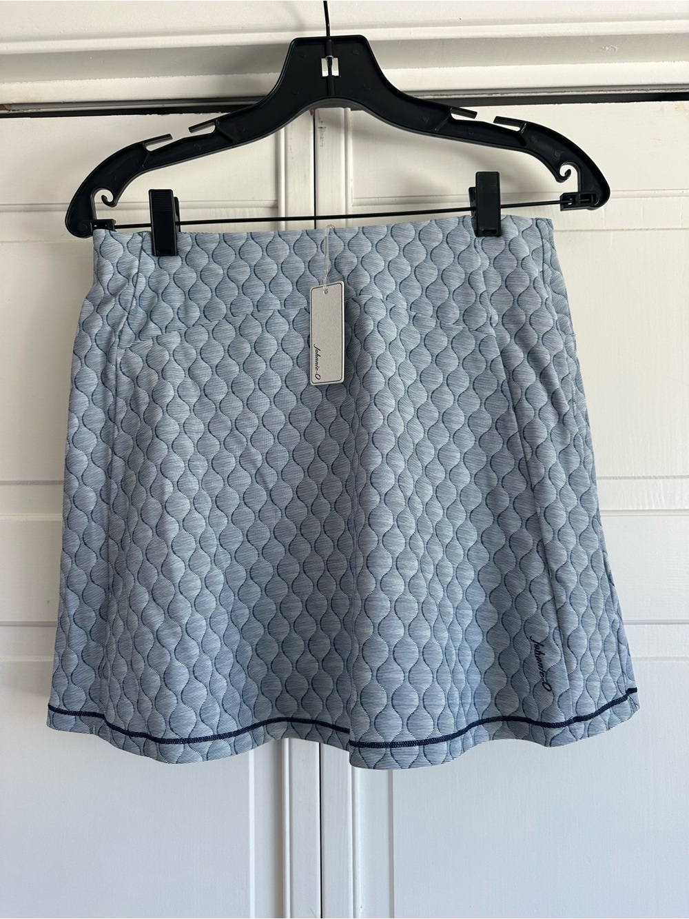 Johnnie-O Bethany Performance Skort Sz Sm Navy Print